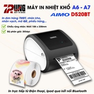 AIMO D520BT single printer - Print orders, delivery notes, minicodes, self-adhesive logos, self-adhe