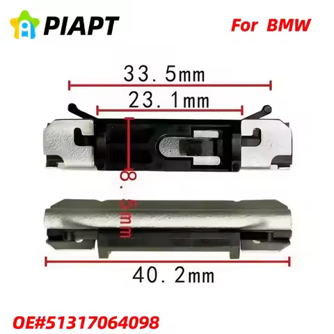 20PCS OE#51317064098 Windshield Molding Clip for BMW 51-31-7-064-098 51317064098 E60, E61, E70 X5, E