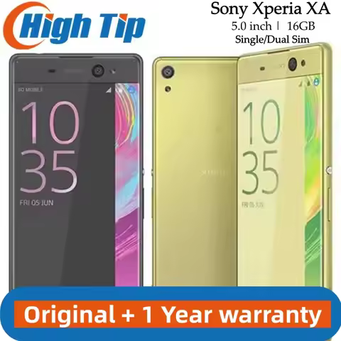 Unlocked Original Sony Xperia XA 13MP 5.0 Inch F3111 F3112 Single/Dual Sim Camera Android 16GB ROM O