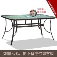 折疊桌 玻璃面圓桌 方桌 鋼化戶外桌 休閒簡易可哥攜式餐桌 小圓桌 家用（平行進口）（快遞送貨上門）
