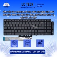 Dell Inspiron 15 3501 3502 3505 3505 5501 5502 5508 5509 5584 5590 5593 5594 5598 Keyboard, Vostro 3