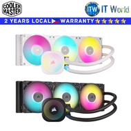 Corsair CPU Cooler Fan AIO Liquid iCUE LINK TITAN 360 RX Black | White | itw