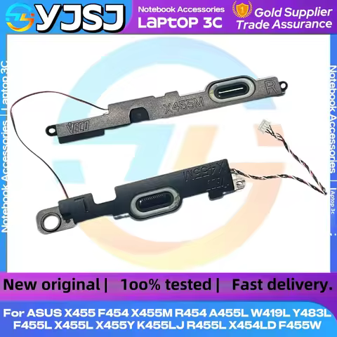 Original Laptop Fix Speaker for Asus W419 W419L VM490L Y483L A455L F455L X455 X455M X455L K455L Buil