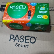PASEO Smart Pack Facial Tissue 500++ 3ply (EEE/a.r)