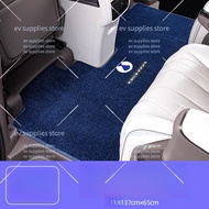 Denza d9 พรมรองพื้นรถขนแกะเทียมหนาพิเศษ ป้องกันลื่น-รอยขีดข่วน ทำความสะอาดง่าย ขับขวาพร้อมใช้ สีน้ำเ