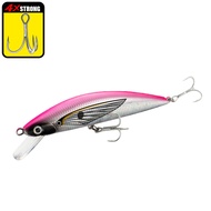 Minnow 40g 60g 80g Big Game Umpan Pancing Casting Target Monster Treble 4x