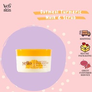 [ READYSTOCK ] YELLO OATMEAL TURMERIC MASK & SCRUB (OTMS)