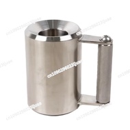 Dumbbell 304 stainless steel 6kg 6kg overweight water cup fitness household stainless steel dumbbell