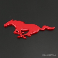 Mondeo metal Mustang emblem, front grille emblem, rear emblem, modified car emblem, new sticker, For