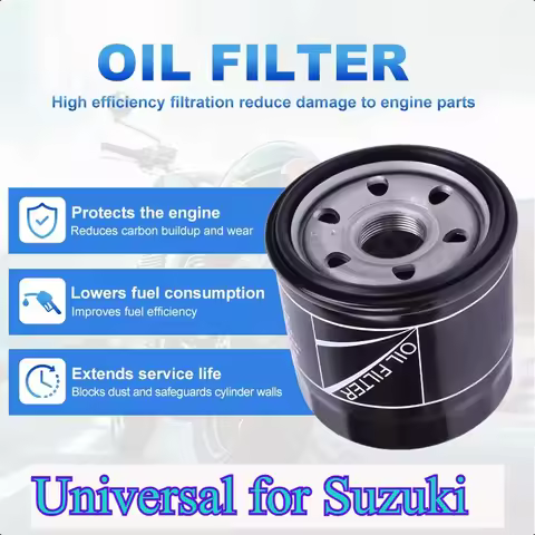 Oil Filter For Suzuki DL650 DL1000 V-STROM VSTROM 650 1000 AN400 BURG/MAN 400 DRZ400 CS125 LTZ400