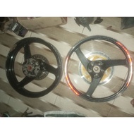 Ninja R Rims ori Kawasai Enkei Front ring 17 Rear ring 18