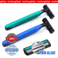 razor Disposable 2 Blades (Random Color) By MUISUNGSHOP disposable shaver