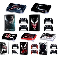 Marvel Venom Vinyl Skin Sticker For PlayStation 5 Digital PS5 PlayStation5 Game Console Game Handle Full Cover Protective Film