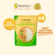 [Bundle of 4] New Moon Low Calorie Konjac Noodle 270g - Plain Round Noodle