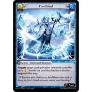 Grand Archive TCG - Frostbind (U)(Foil) - Fractured Crown