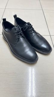 ECCO ST.1 HYBRID BLACK 真皮 黑 皮鞋 休閒鞋