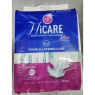 HiCare Adult Diapers Plus 10's (Size XXL)