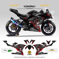 NINJA250 FI STRIPING DRAGON GEISHA EDITION STICKER/ STOCK DECALS/ SEMIFULL/ 250FI/ NINJA/ 250 FI/ MO