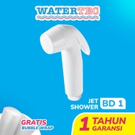 Watertec Head Jet Shower Bidet Toilet Washer Bidet Polymer 1/2" (BD1) - White