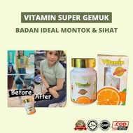Vitamin Super Gemuk Weight Gain Ubat Gemuk Badan Tambah Selera Makan Penggemuk Badan