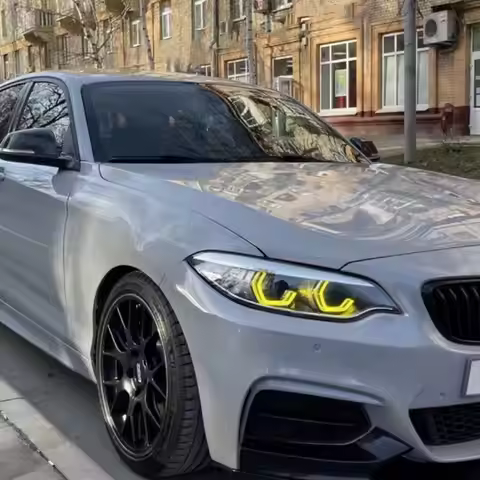 2018-2021 Year F87 M2 Yellow DRL Modules For BMW F23 F22 LCI M240i 230i M2 218i Full LED Headlight D