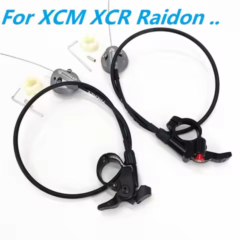 For XCM XCR Raidon Sr Suntour Fork Damping Remote Lockout Assembly Remote Lockout Handlebar Lever Ca