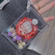 Case For Popmart Storage Case Keychain Bag Mystery Box Pouch Organizer Transparent Carry Bag