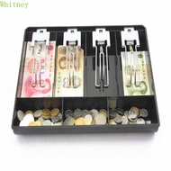 WHITNEY Cash Register Box Insert Plastic Money Counter Case for Cash register box Store Store Coin D