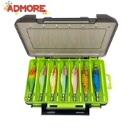 ADMORE 14Pcs/Box Shrimp Baits, Horizontal Jig Saltwater Design Squid Jig Hook Set, Premium 10cm Size