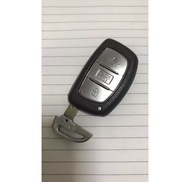 Vỏ chìa khoá Smartkey xe Hyundai i10 Tucson Elantra - chìa thông minh  nhựa cao cấp  đầy đủ logo ( c