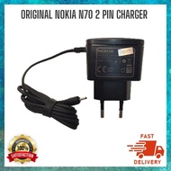 [Ready Stock]  Pengecas 100% Ori Nokia N70 N95 5310 2 Pin  3 Pin Travel Charger / NOKIA 3310