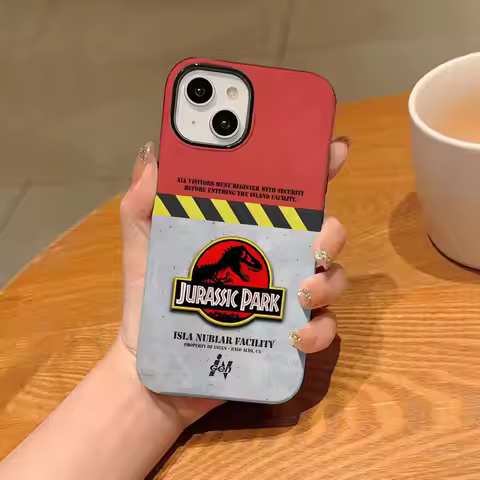 J-Jurassic Park Dinosaur World Phone Case For Iphone 16 Pro Max 15 13 14 12 11 14 Pro Max 15 Pro Max
