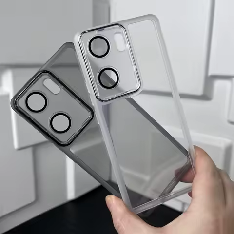 Luxury Lens Film Phone Cases for VIVO IQOO Neo 9 Neo9 Neo9S Pro Plus 5G 360 Camera Protective Clear 