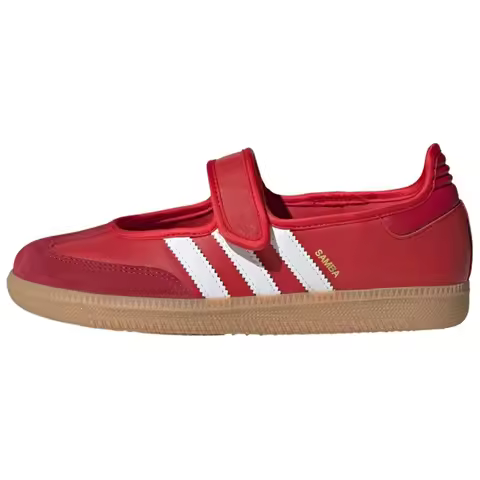 Adidas Originals Samba Jane Women's Skateboarding Shoes, Durable, High Quality Sneakers, Red, JQ6446