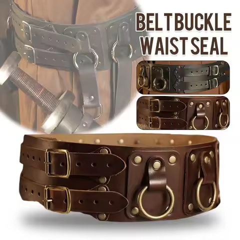 7cm Wide Medieval Corset Belt Adult Cosplay Costume Props Knight Warrior Waistband Steampunk Hallowe