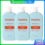 Vaseline | (3 ชน) วาสลน ดพ มอยสเจอร บอดโลชน 1000 มล. / ขนาดใหญพเศษ สำหรบผวแหง ใหความชมชนสง