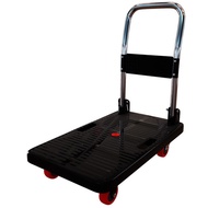 Heavy Duty Platform Trolley // Mute Trolley Folding Platform Trolley Trolley Four-Wheel Pull Delivery Household Portable Hand Buggy Carrier