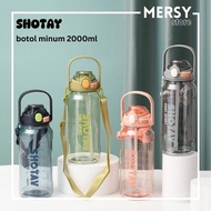Jumbo Drinking Bottle Cool Sport Shotay 2 Liter (2000ml)