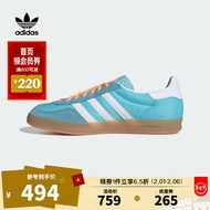 阿迪达斯【滔搏运动】adidas中性GAZELLE INDOORENERGY休闲鞋 HQ9017 38