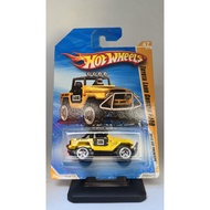 HW Hotwheels Toyota Land Cruiser FJ40 | 2010 PremierHW | Yellow Color and Blue Card | Rare Item | Co