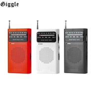 High Quality AM FM Pocket Radio Portable Full Radio with Easy Operation