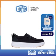 HEYDUDE รองเท้าผ้าใบผู้หญิง WENDY NOVA JERSEY KNIT รุ่น 44697-001 - BLACK