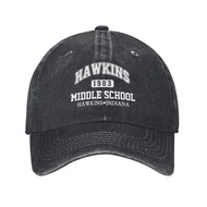Good Quality Stranger Things Hawkins 1983 Middle School Hawkins Indiana Casquette Fashion Baseball C