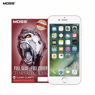 iPhone 6 / 6s / 6 Plus / 6s Plus / SE 2016 / 7 / 7 Plus / 8 / 8 Plus  - MOSS 111D Full Cover Clear Tempered Glass