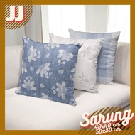 ASH DENIM PRINT SERIES SOFA CUSHION COVERS 40X40 AND 50X50 CM Sofa Cushion Cover Cushion Cover 40x40
