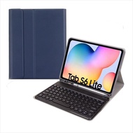 สำหรับ Samsung Galaxy Tab S6 Lite 10.4 P613/P619 2022ป้องกันบลูทูธคีย์บอร์ดพร้อมช่องใส่ดินสอคีย์บอร์
