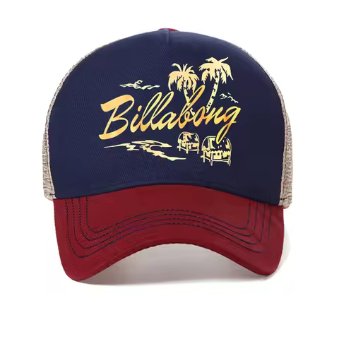 Summer Men's cap Rip Live The Search Beauty Curl Logo baseball cap fashion Sunscreen mesh Snapback C