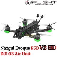 iFlight Nazgul Evoque F5D V2 DeadCat HD 6S 5 Inch FPV Racing Drone With DJI O3 Air Unit Camera F5DV2