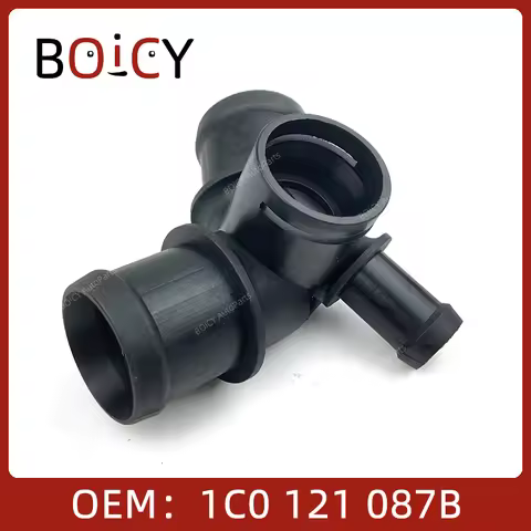 BOICY Engine Coolant System Pipe Hose Water Pipe Joint Four Through Three For VW Beetle 1.8T 1.8 1C0