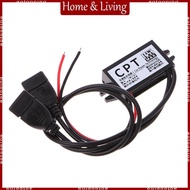 AOTO DC Converter 12V To 5V 3A Double 2 USB To Auto Power Regulator Voltage Step Down 15W 3A total 5